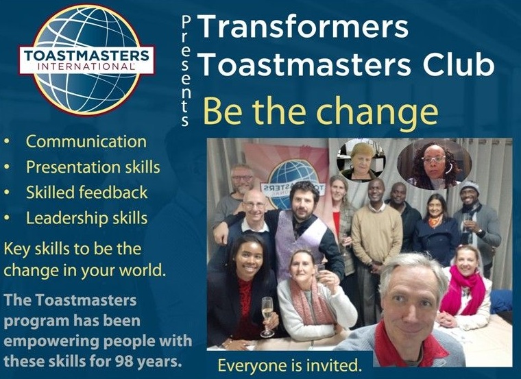 Transformers Toastmasters Club Meeting Celebrating Communication