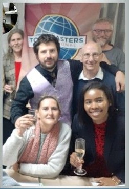 Transformers Toastmasters Club Meeting Celebration